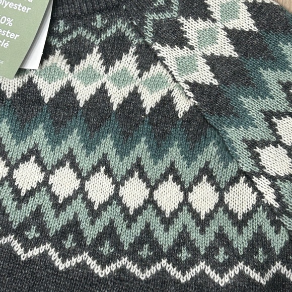 Teal Knit Sweater (H&M) - Picture 2 of 3